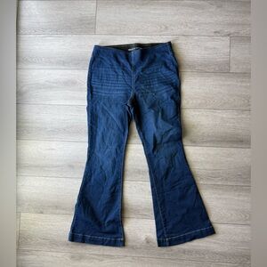 NWOT INC Blue Flare Jeans- PULL ON SO COMFY
